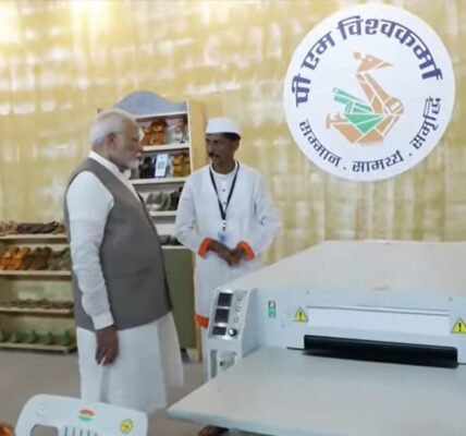 PM Narendra Modi addressed the National PM Vishwakarma Program in Wardha, Maharashtra