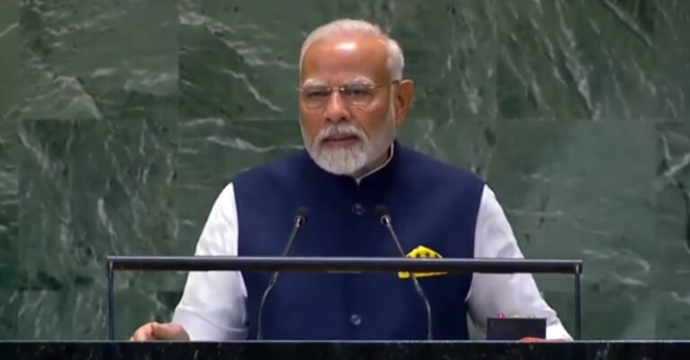 PM Narendra Modi addresses the Summit of the Future at the United Nations General Assembly in New York