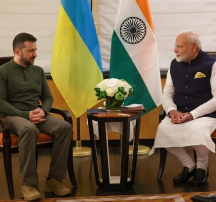 PM Narendra Modi held a bilateral meeting with the President of Ukraine