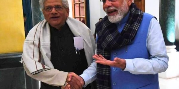 PM Narendra Modi today condoled the demise of former Member of Parliament Sitaram Yechury