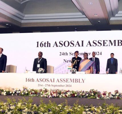 President Draupadi Murmu attended the inaugural ceremony of the 16th Asian Organisation of Supreme Audit Institutions Assembly