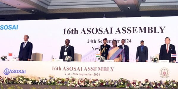 President Draupadi Murmu attended the inaugural ceremony of the 16th Asian Organisation of Supreme Audit Institutions Assembly