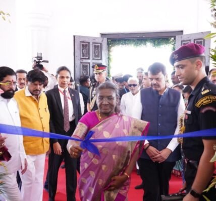 President Draupadi Murmu inaugurated Vishva Shanti Buddha Vihar in Maharashtra