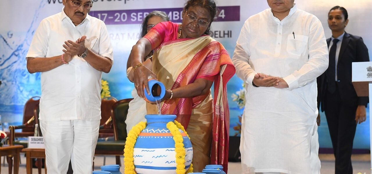 President Draupadi Murmu inaugurated the 8th India Water Week in New Delhi today