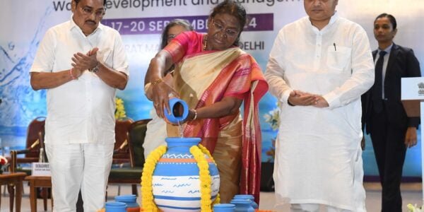 President Draupadi Murmu inaugurated the 8th India Water Week in New Delhi today