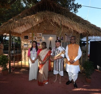 President Draupadi Murmu today inaugurated the first edition of the Indian Arts Festival at Rashtrapati Nilayam in Secunderabad