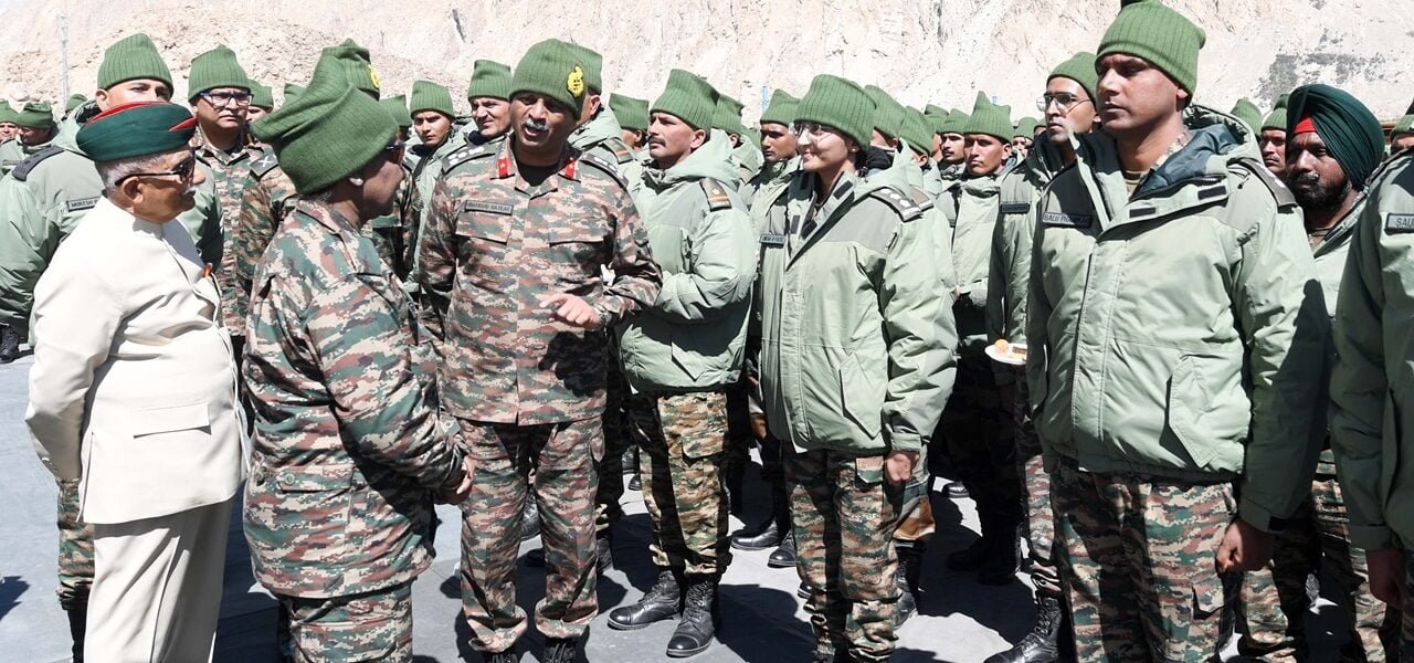 President Draupadi Murmu visits Siachen Base Camp in Ladakh