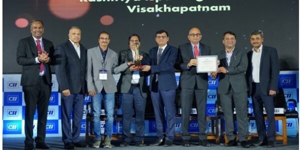 RINL awarded the prestigious CII-GBC National Energy Leader Award for the sixth consecutive year