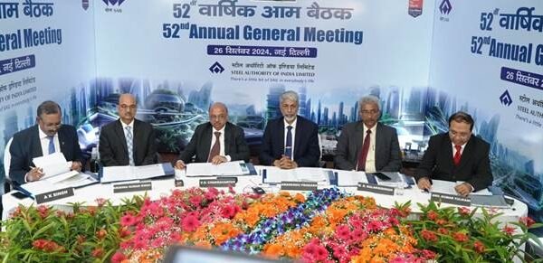 SAIL today held its 52nd Annual General Meeting (AGM) at the Company Headquarters at Lodhi Road, New Delhi