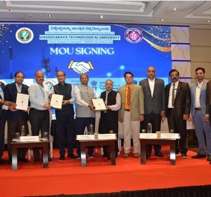 TCOE-VTU-VRIF signed an MoU to establish a Centre of Excellence in Quantum Technology and related 5G 6G technologies