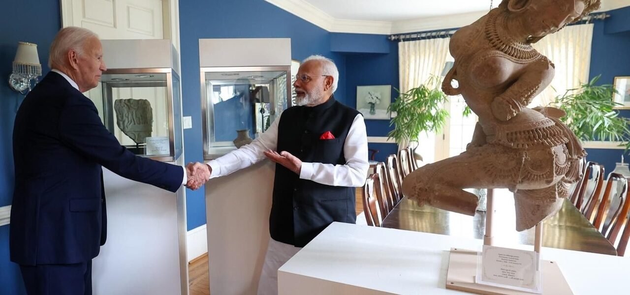 US returns 297 artefacts during PM Narendra Modi's visit