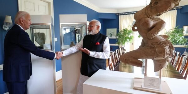 US returns 297 artefacts during PM Narendra Modi's visit