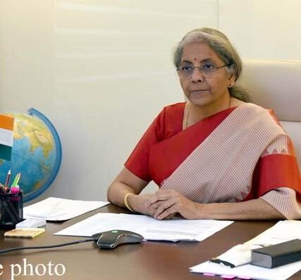 Union Finance Minister Nirmala Sitharaman chaired a meeting to review the capital expenditure (capex) of the Ministry of Road Transport and Highways and the Ministry of Communications