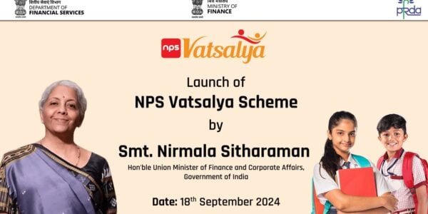 Union Finance Minister Nirmala Sitharaman will launch NPS Vatsalya Yojana on 18 September