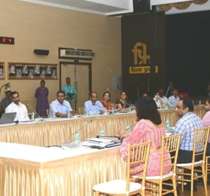 Union Information and Broadcasting Minister Ashwini Vaishnaw reviews major film institutes in Mumbai
