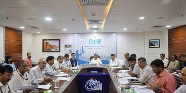 Union Minister C.R. Patil chaired the 12th meeting of the Ganga Conservation Empowered Task Force