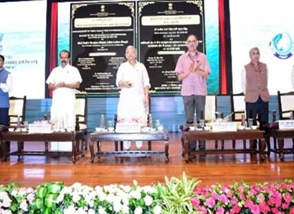 Union Minister Rajiv Ranjan Singh today launched several initiatives and projects aimed at strengthening India's Blue Economy in New Delhi