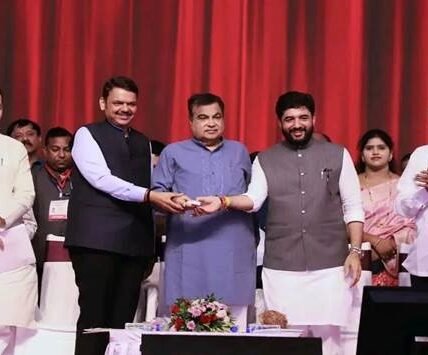 Union Minister for Road Transport and Highways Nitin Gadkari laid the foundation stone of two National Highway projects in Pune, Maharashtra