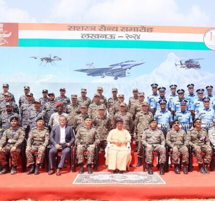 Uttar Pradesh CM Yogi Adityanath inaugurated the Armed Forces Festival