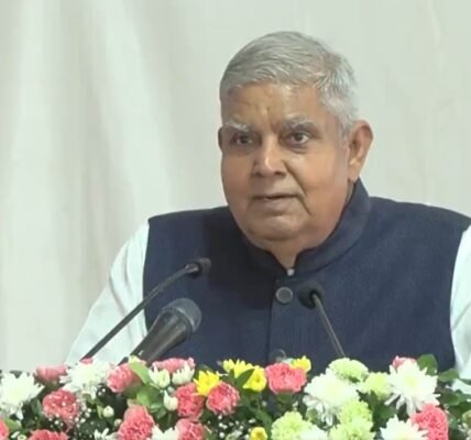 Vice President addresses 'Swachhata Hi Seva 2024' campaign at Paramveer Piru Singh Government Senior Secondary School, Jhunjhunu