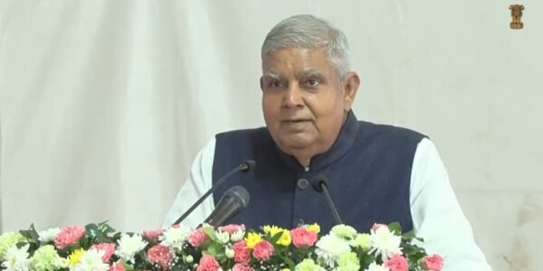 Vice President addresses 'Swachhata Hi Seva 2024' campaign at Paramveer Piru Singh Government Senior Secondary School, Jhunjhunu