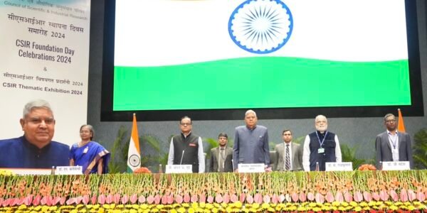 Vice President addresses the 83rd Foundation Day celebrations of CSIR in New Delhi today
