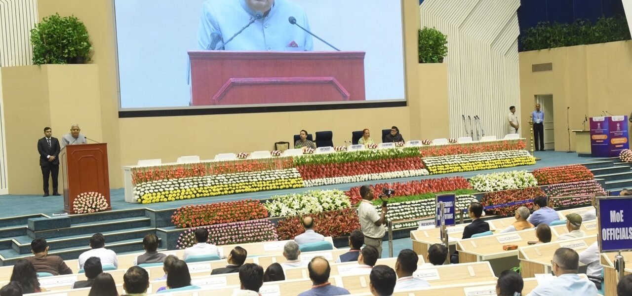 Vice President presides as Chief Guest at the International Literacy Day celebrations at Vigyan Bhavan, New Delhi