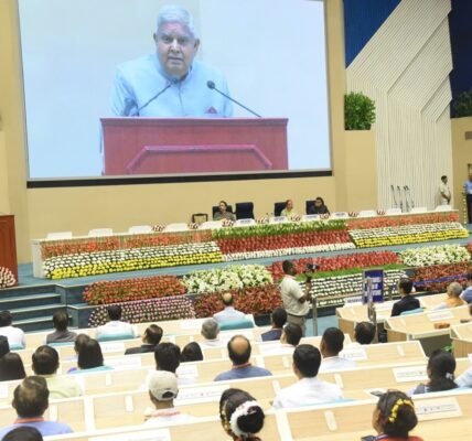 Vice President presides as Chief Guest at the International Literacy Day celebrations at Vigyan Bhavan, New Delhi