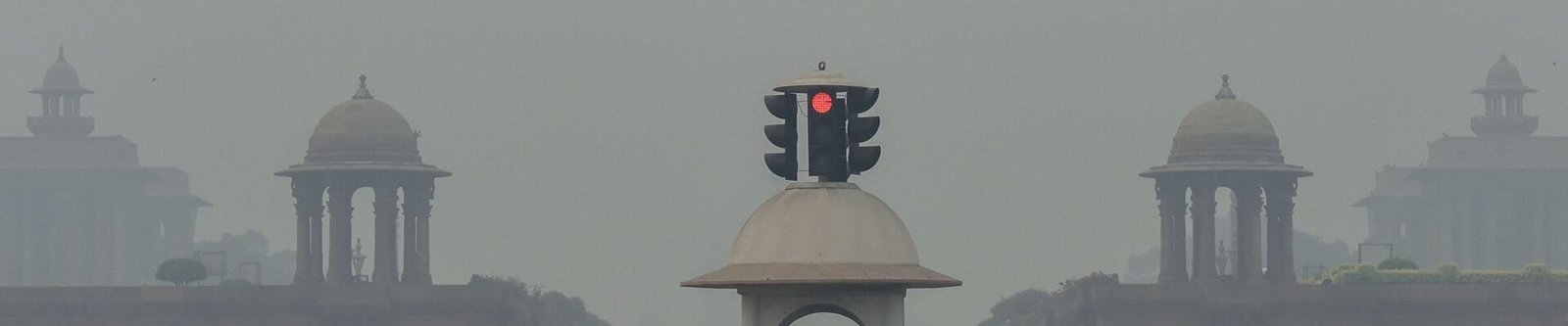 Weather: Pollution in New Delhi