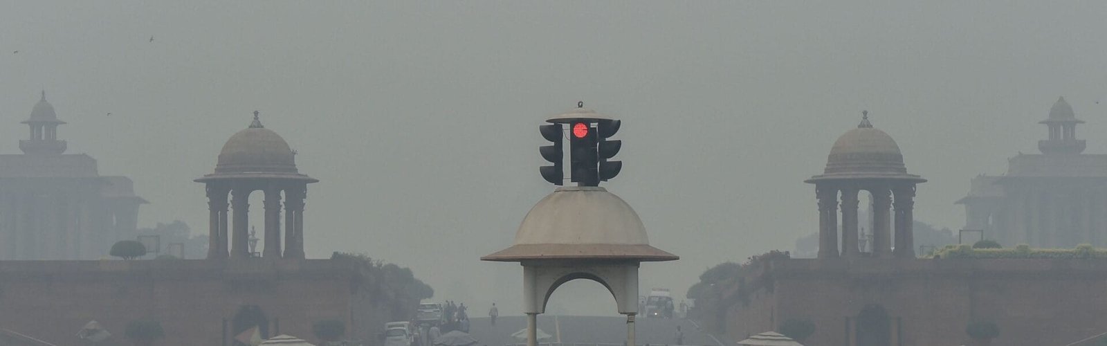 Weather: Pollution in New Delhi