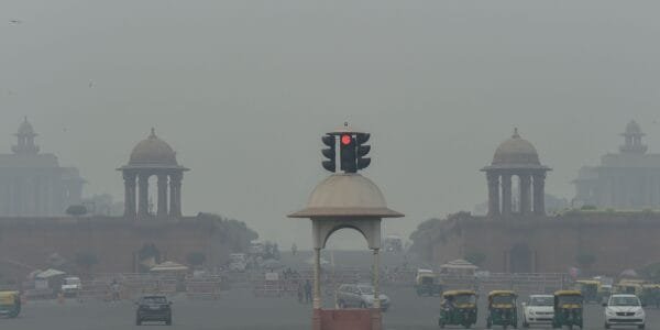 Weather: Pollution in New Delhi