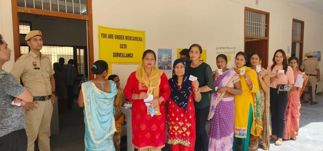 61 percent voting was recorded in Haryana till 5 pm