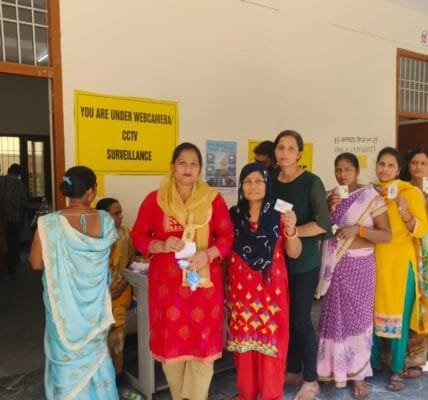 61 percent voting was recorded in Haryana till 5 pm