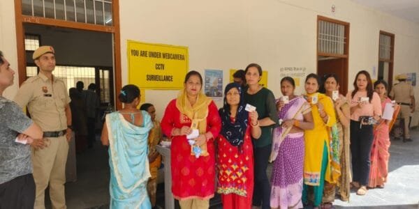 61 percent voting was recorded in Haryana till 5 pm