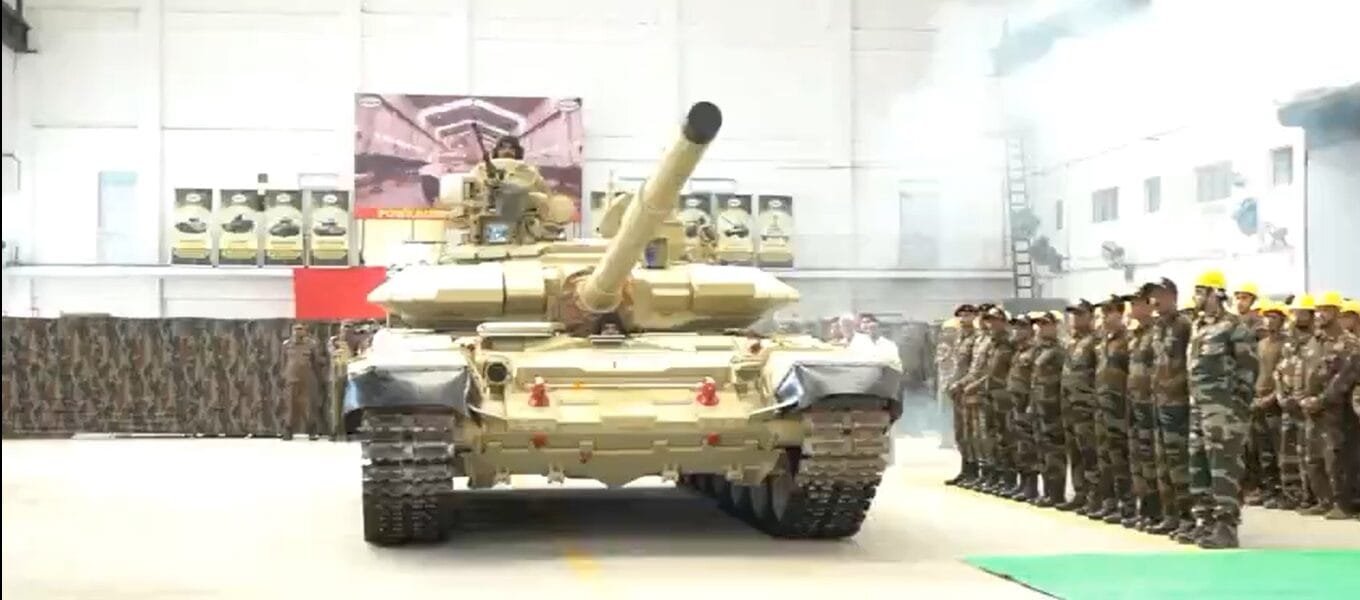 Army developed a new version of T-90 Bhishma tank