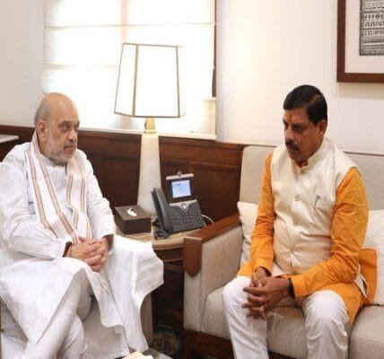 BJP appointed Amit Shah and Mohan Yadav as observers for Haryana BJP Legislature Party meeting