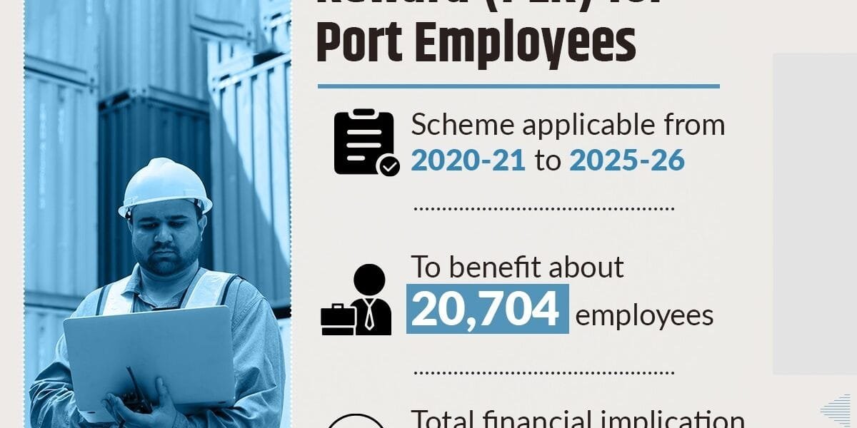 Cabinet approves Revised Productivity Linked Reward (PLR) Scheme for employees workers of Major Ports and Dock Labour Board for the period 2020-21 to 2025-26
