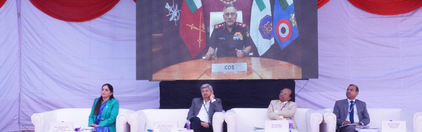 Chief of Army Staff General Anil Chauhan virtually inaugurated the two-day National Conference on Technology Management (TECHMA 2024)