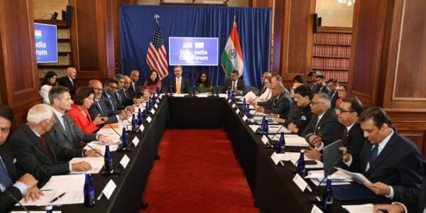 Commerce and Industry Minister Piyush Goyal and US Commerce Secretary Gina Raimondo co-chaired the India-US CEO Forum