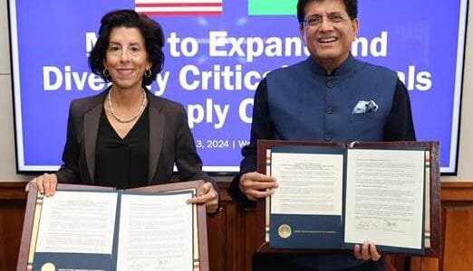 Commerce and Industry Minister Piyush Goyal co-chaired the 6th India-US Commercial Dialogue in Washington DC