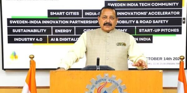 Dr. Jitendra Singh addresses the 11th India Sweden Innovation Day
