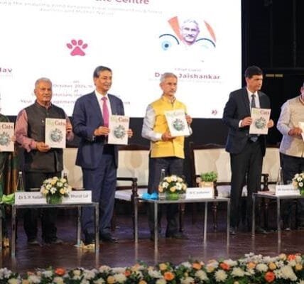 External Affairs Minister Dr. S. Jaishankar inaugurates the second edition of the art exhibition ‘Silent Conversations From Margins to the Centre’ in New Delhi