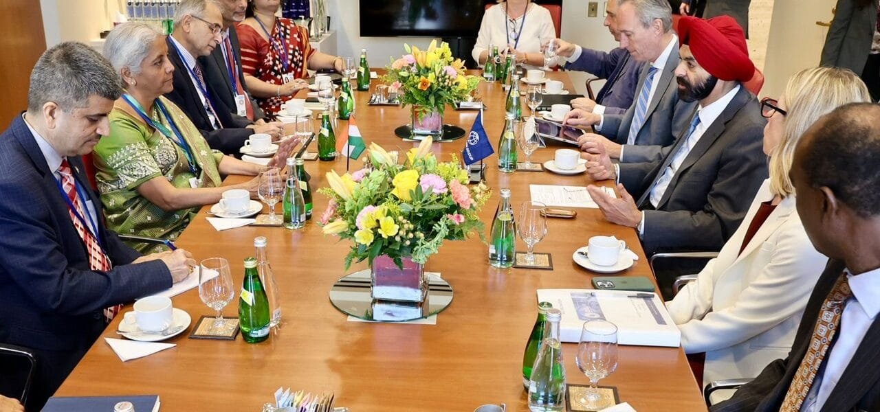 Finance Minister Nirmala Sitharaman meets World Bank President, discusses MDB reforms