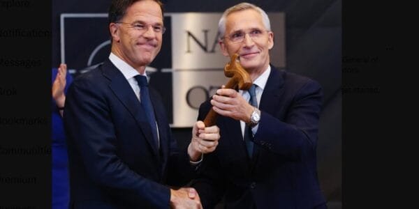 Former Netherlands Prime Minister Mark Rutte took over as Secretary General of the North Atlantic Treaty Organization (NATO)