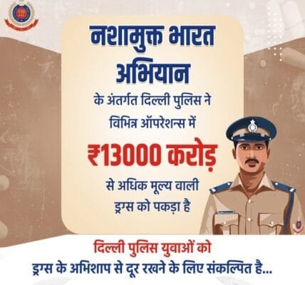 Home Minister Amit Shah said, Modi Government is committed to building a drug-free India by protecting our young generation from the threat of drugs