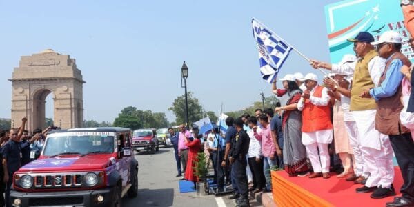 In connection with the 92nd anniversary of the Indian Air Force, Defence Minister flagged off the 7,000 km long 'Vayu Veer Vijayeta' Car Rally from National War Memorial, New Delhi