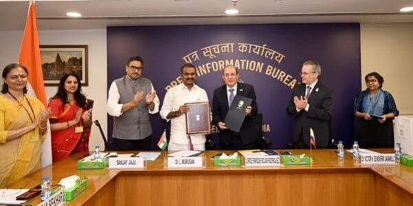 India and Colombia sign audio-visual co-production agreement to promote film co-production and cultural ties