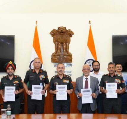 Indian Army signs 8th procurement contract under Government's flagship initiative Defence Innovation for Excellence-IDEX