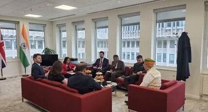 Indian delegation led by Minister of State, Ministry of Law & Justice visits United Kingdom