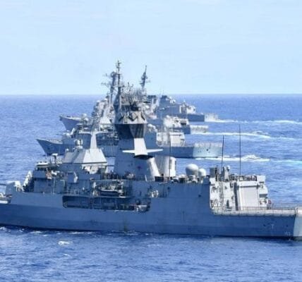 Maritime military exercise Malabar-2024 will begin in Visakhapatnam on October 8, hosted by India, America, Australia and Japan will participate